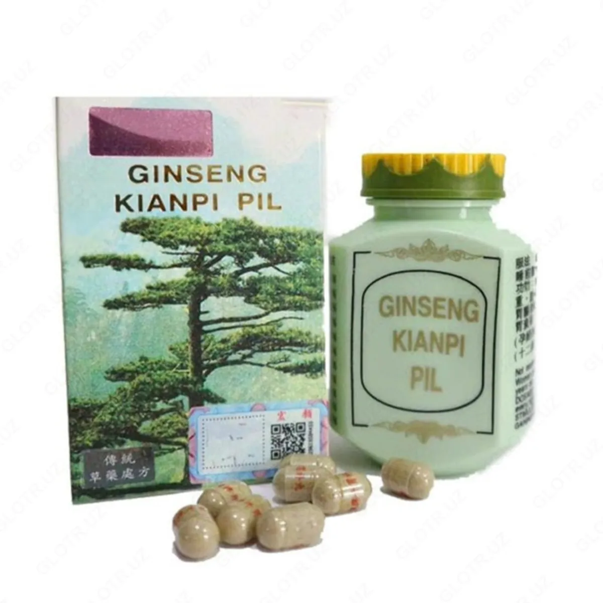 Биологическая добавка Ginseng Kianpi Pil#2