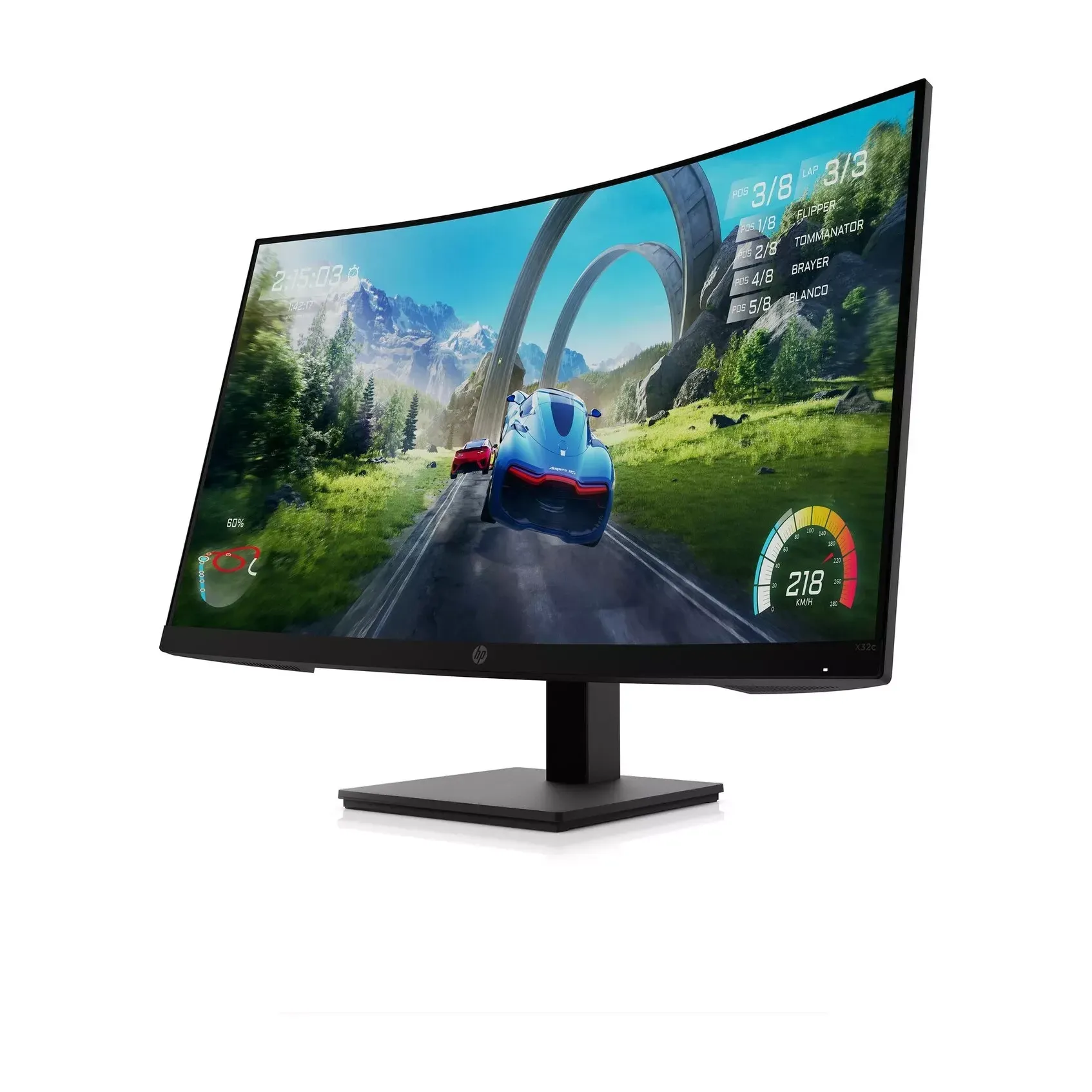 Monitor HP X32c Gaming / 31,5" / Full HD 1920x1080 / VA / Mat / 33K31AA#3