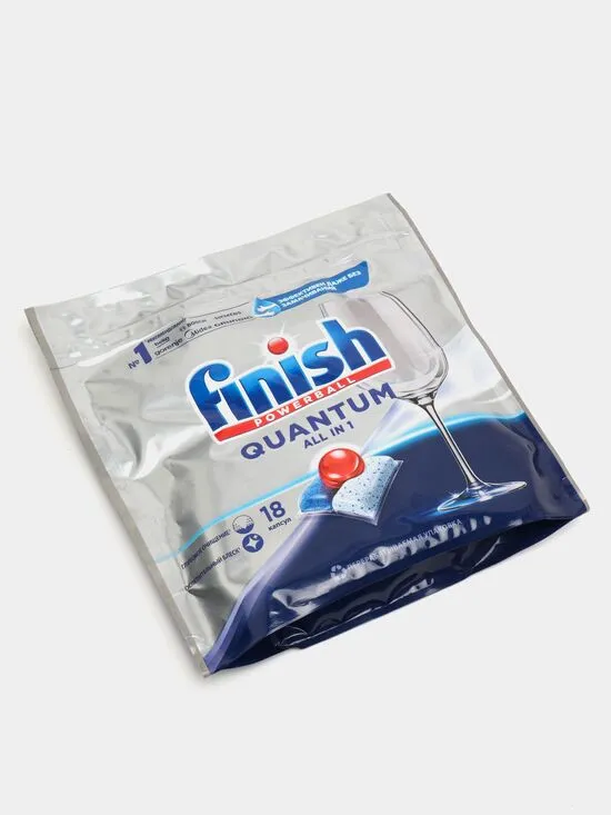 Средство для мытья посуды FINISH Quantum 18 таблеток х7#3