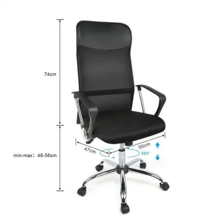 Офисные сеточное кресло Direct Евростиль#6