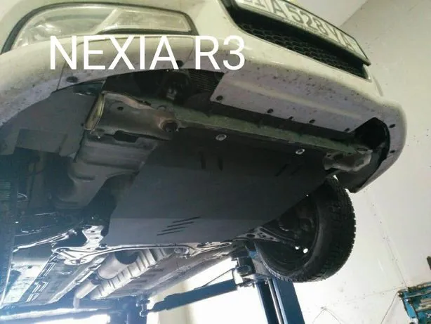 Мотор защитник Bizon защита картера двигателя и АКПП на Chevrolet Nexia 3#3