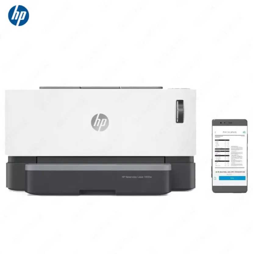 Принтер HP - Neverstop Laser 1000w (A4, 20стр/мин, 32Mb, USB2.0, Ethernet, WiFi)#5