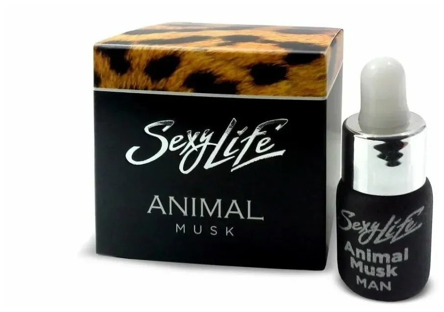 Мужской парфюм с феромонами SexyLife Animal Musk (5 мл.)#3