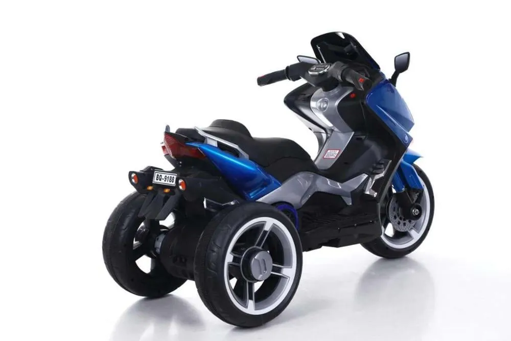 Электрический мотоцикл для детей blue#4