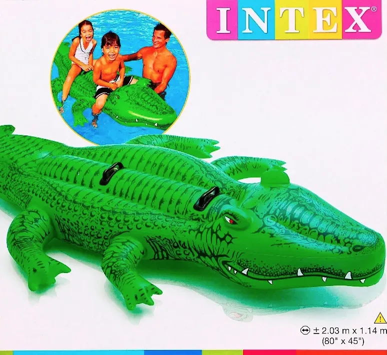 Надувной матрас Intex Крокодил 58562#4