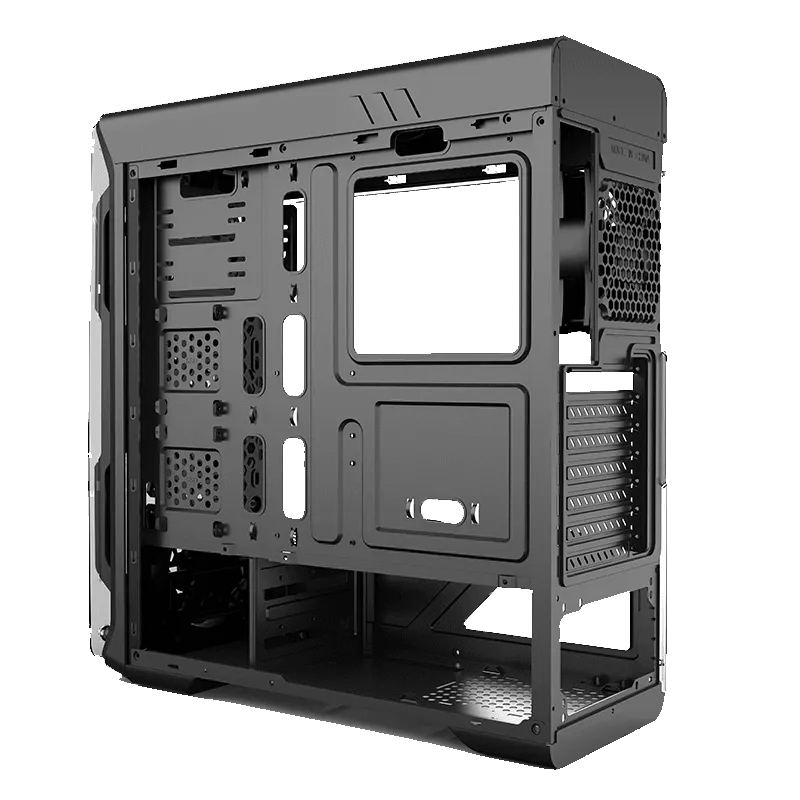 Компьютерный корпус GameMax OPTICAL BLACK (G510 BK) Midi-Tower#4