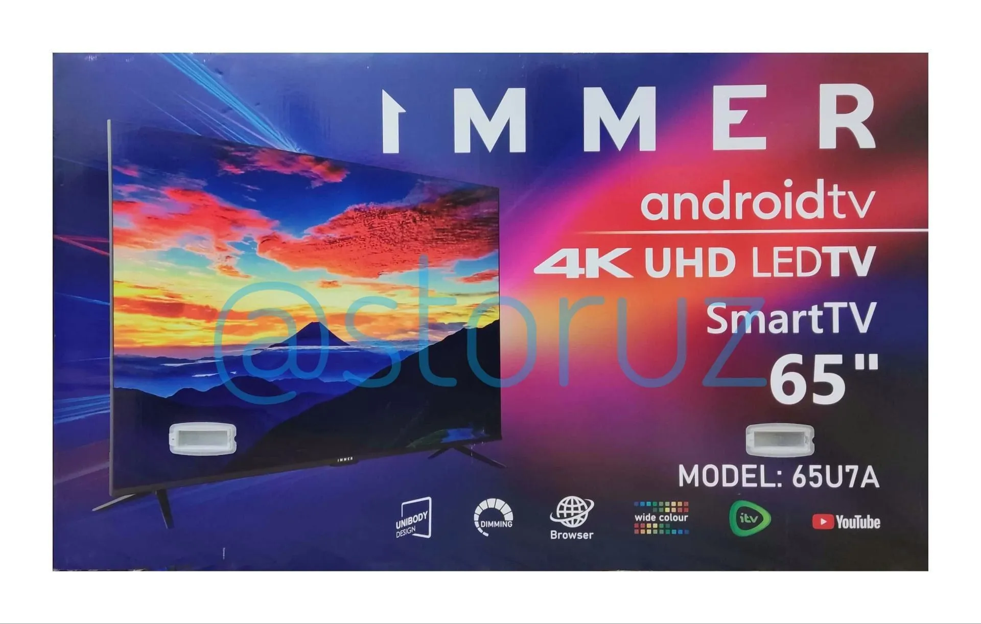 Телевизор Immer 50" HD QLED Android#3