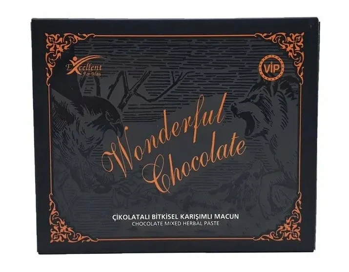 Wonderful Chocolate  jinsiy istakni oshirish uchun Shokolad#3