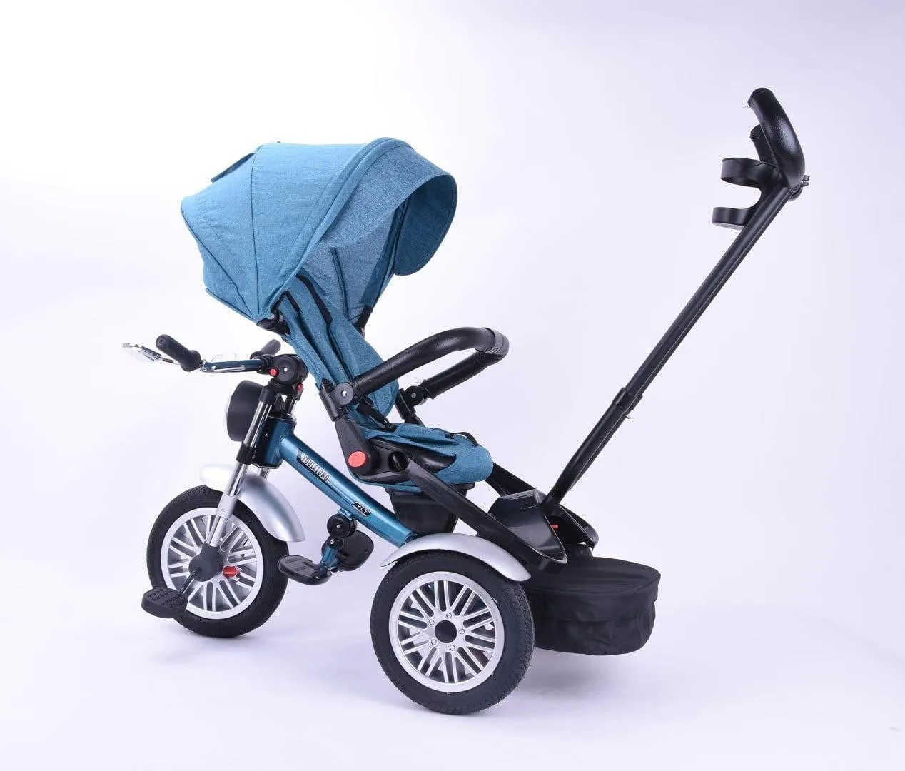 Детский велосипед 4490 (цвет темно-синий)#3