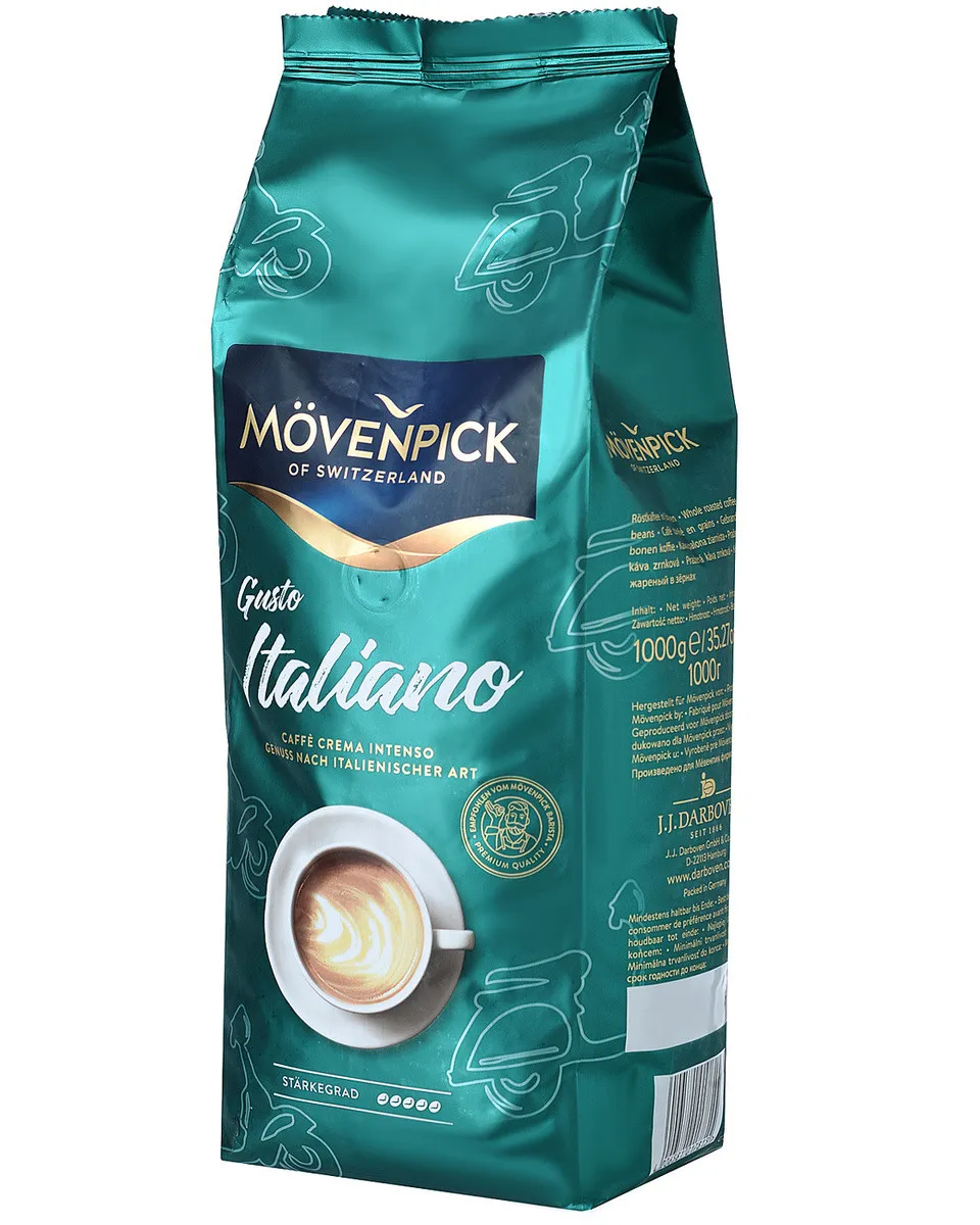 Кофе Mövenpick Gusto Italiano Caffe Crema Intenso в зернах , 1 кг#2