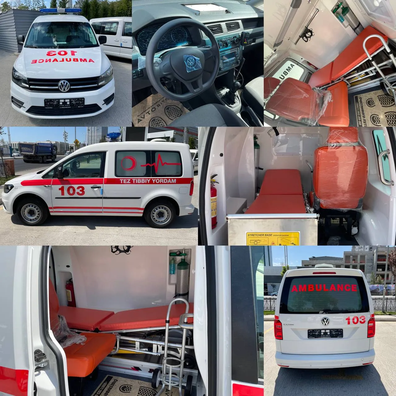 Volkswagen Caddy Ambulance   Легковой Автомобиль Фольксваген  Скорой Помощи#5