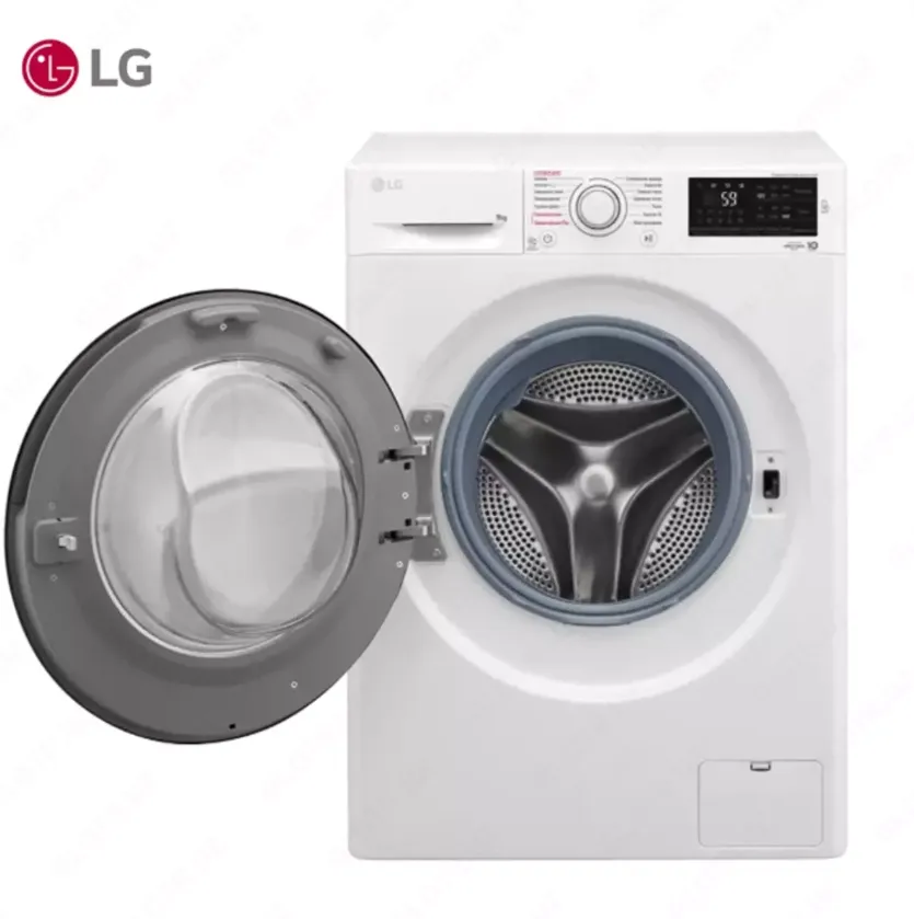 Стиральная машина автомат LG F4M5VS6W Steam, 9кг, Белый#4