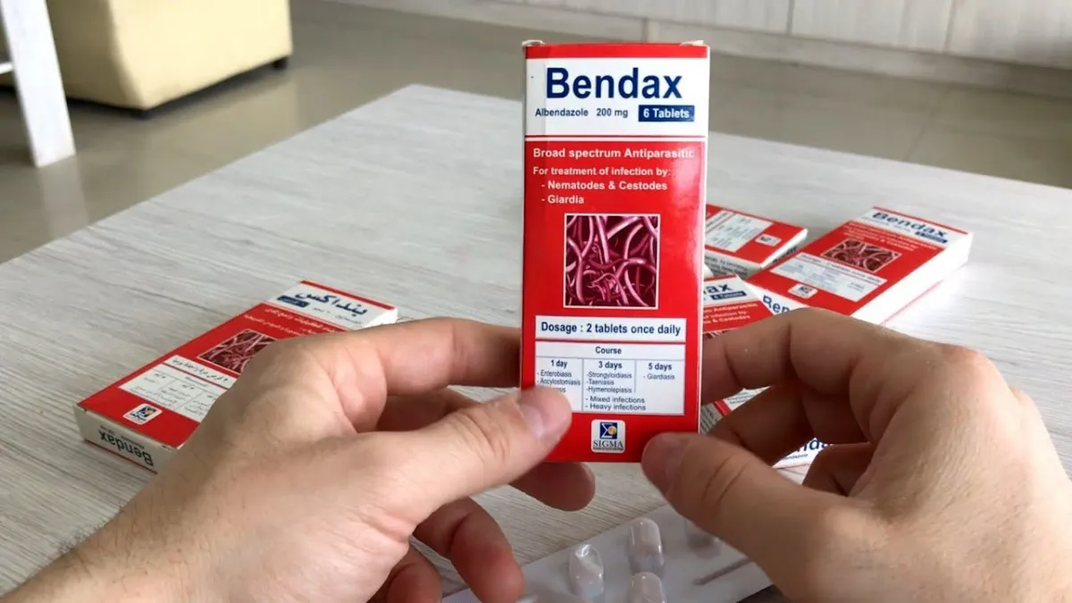 Бендакс (Bendax) от глистов и паразитов из Египта#7