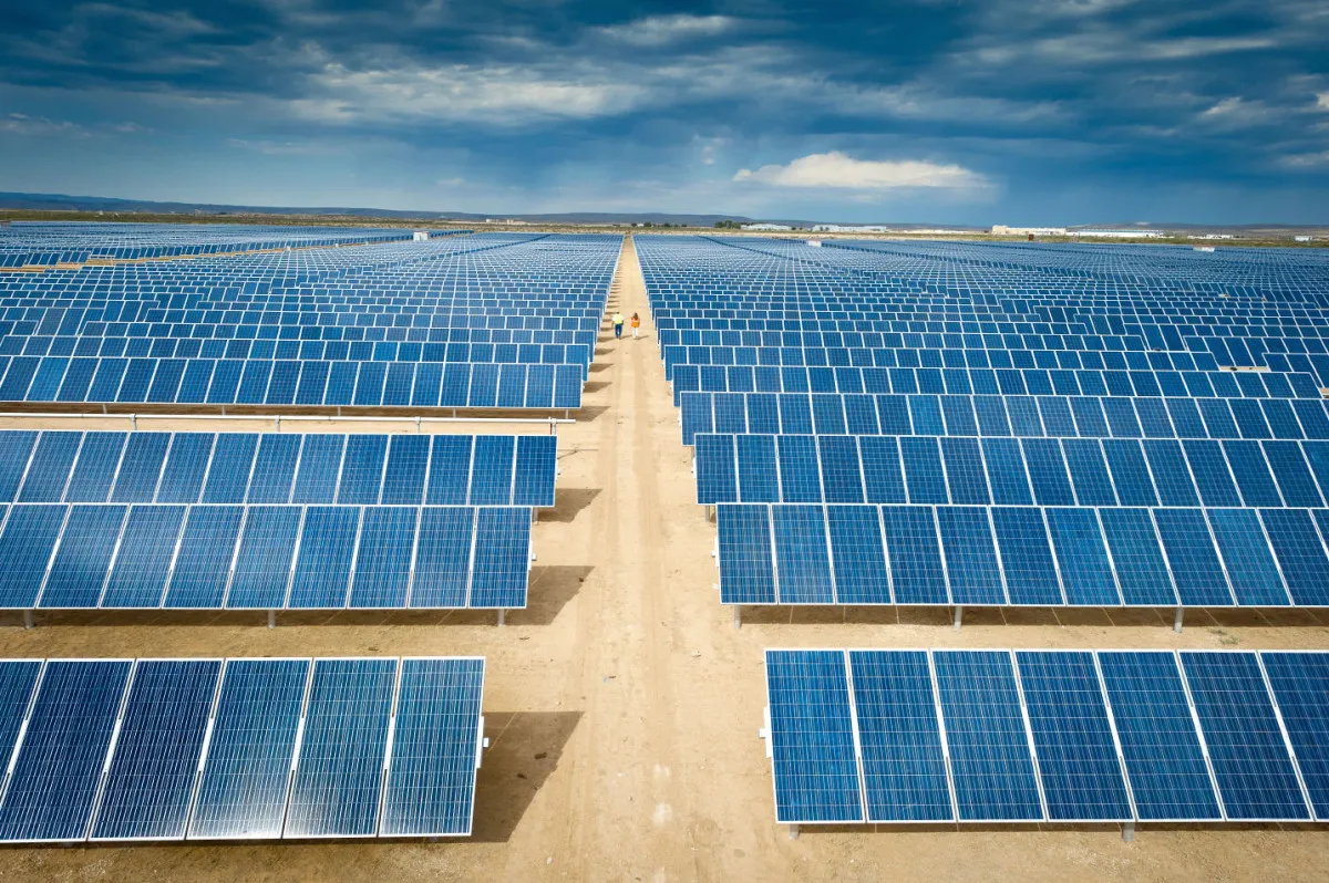 Установка солнечных фотоэлектрических станций, солнечных электростанций#3