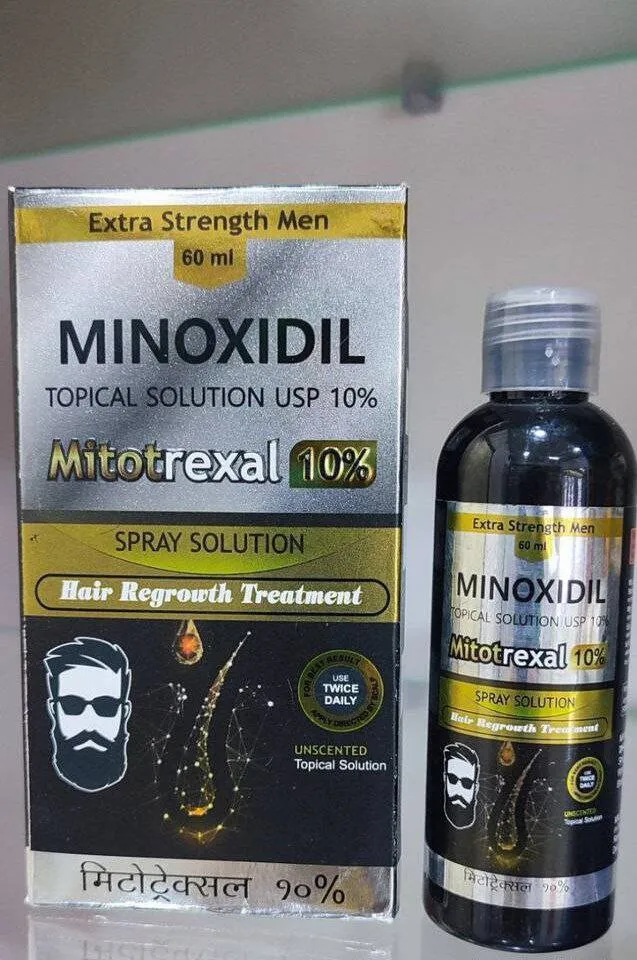 Mitotrexal (Minoxidil) 10% soch va soqol spreyi (Hindiston)#3