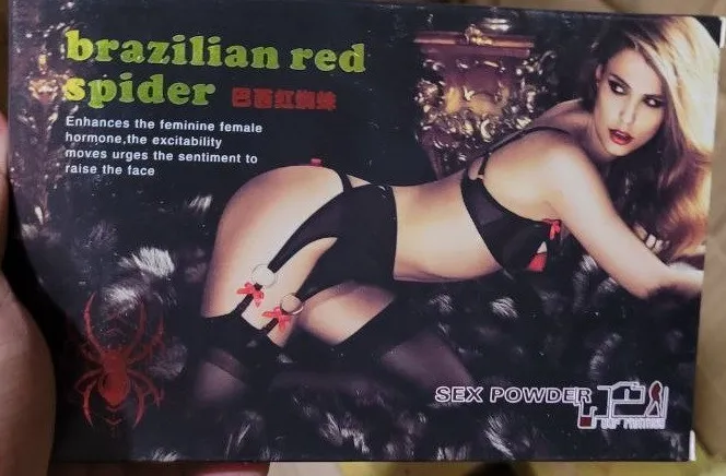 Женские капли Brazilian red spider#3