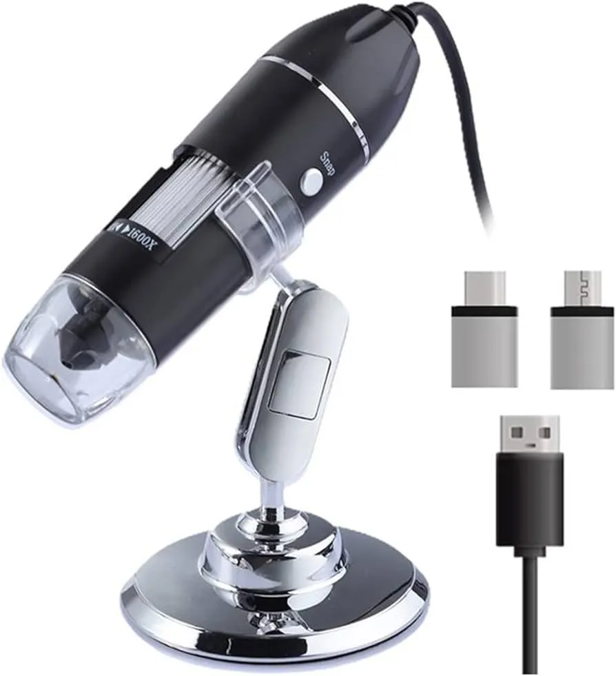 Цифровой USB-микроскоп с функцией OTG с подставкой#8