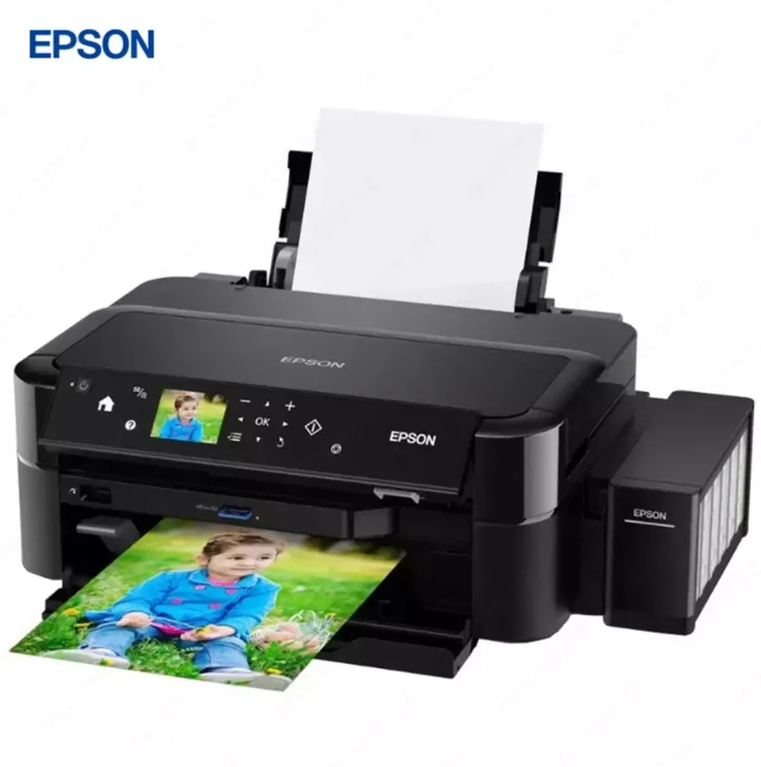 Струйный принтер Epson L810, цветная, A4, 38 стр/мин (цветн. А4), USB, черный#5