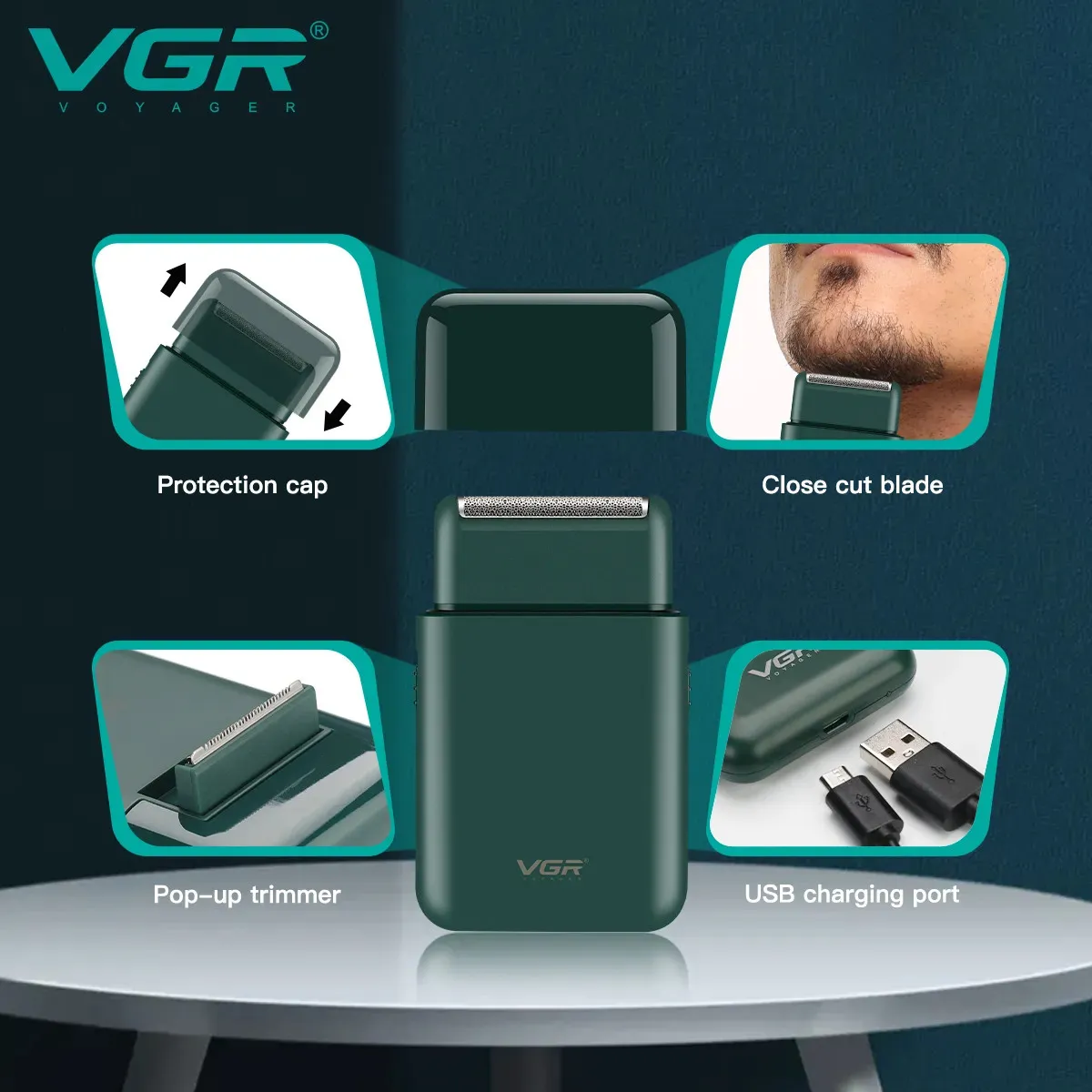 Электробритва VGR V-390#5