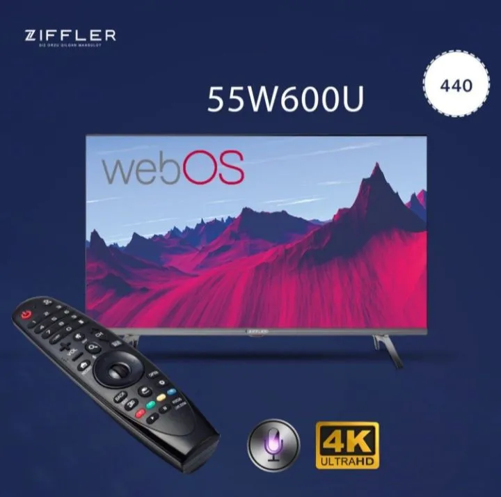 Телевизор Ziffler 55" 4K Smart TV#2