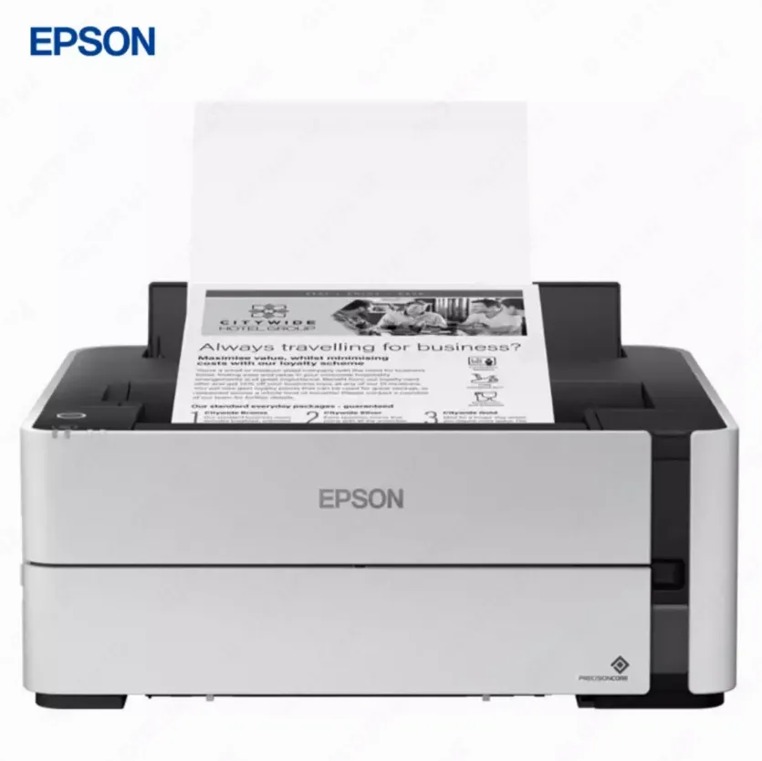 Струйный принтер Epson M1140, черный/белый, A4, USB, черный#4