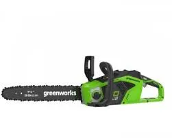Цепная пила аккумуляторная Greenworks GD40CS18 40V (40 см) бесщеточная с АКБ 2АЧ и ЗУ#2