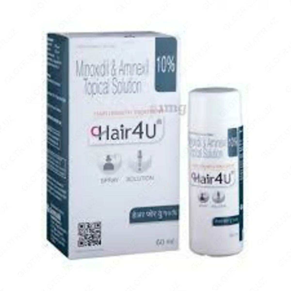 Hair4U Minoxidil 10 %  - Средство для роста волос и бороды#2