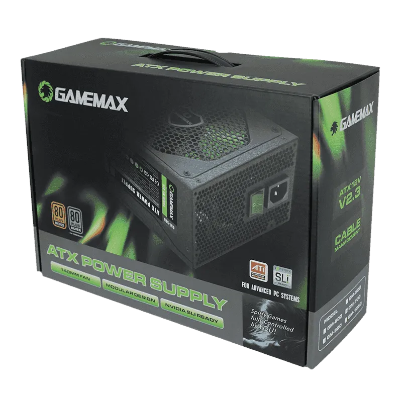 Блок питания GameMax GP-650 White#7