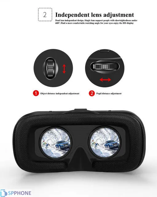 Очки виртуальной реальности для смартфона VR SHINECON#3