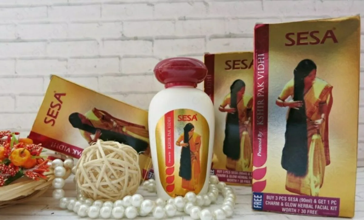 Масло для роста и восстановления волос Sesa For Women#5