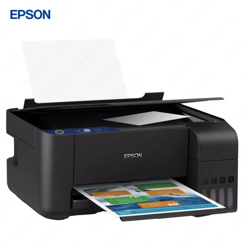 Струйный принтер Epson L3101, цветной, A4, USB, черный#3