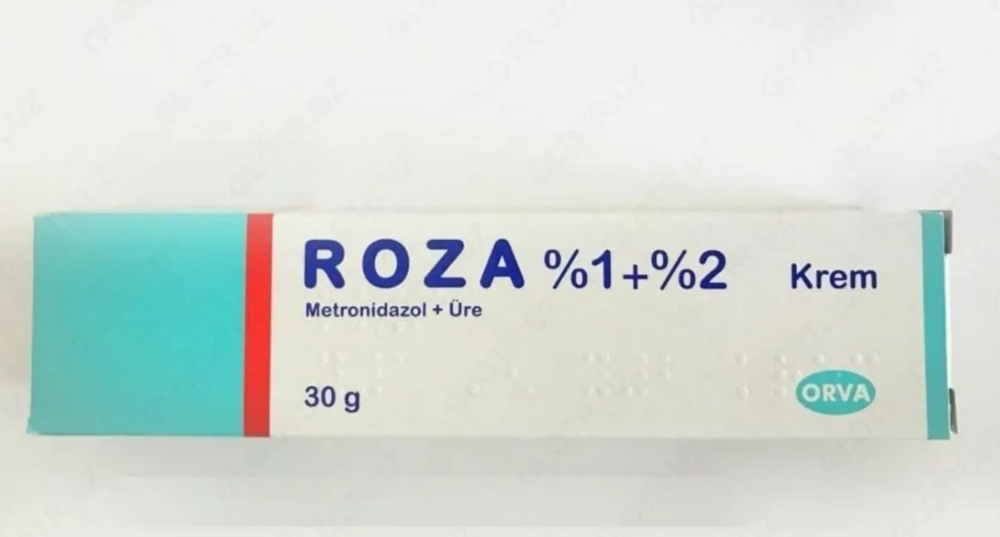 Крем для лица от розацеа и угрей Roza Метронидазол 1%#2