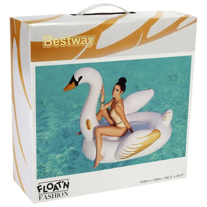 Плот для плавания Bestway 41120 "Лебедь", 169 x 169 см#9