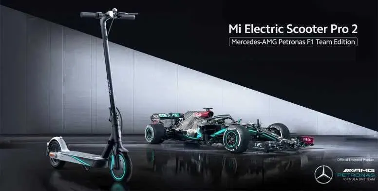 Электросамокат Xiaomi Mi Electric Scooter Pro 2 Mercedes-AMG Petronas F1 Team Edition#6