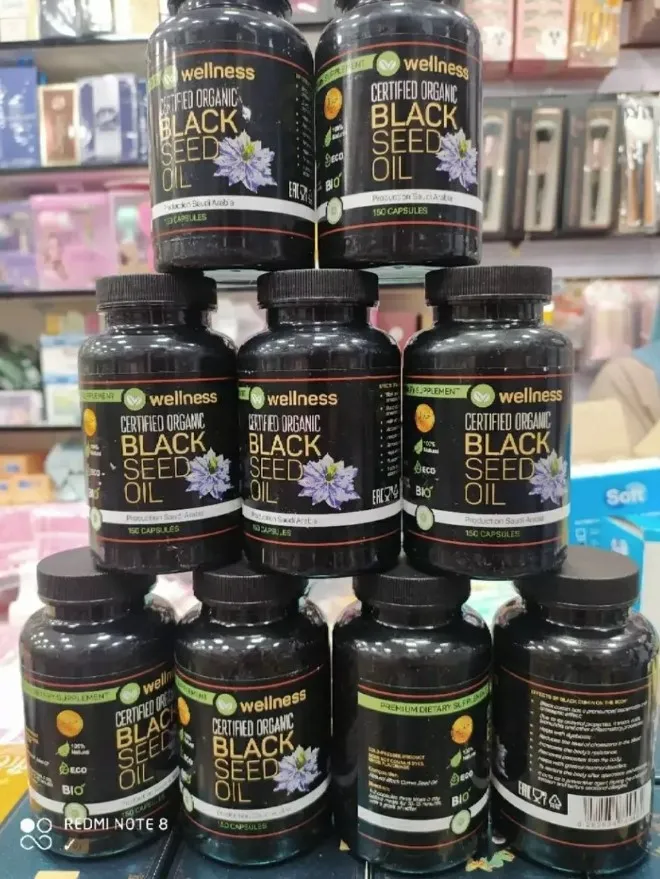 Масло черного тмина Black Seed Oil (Wellness)#4