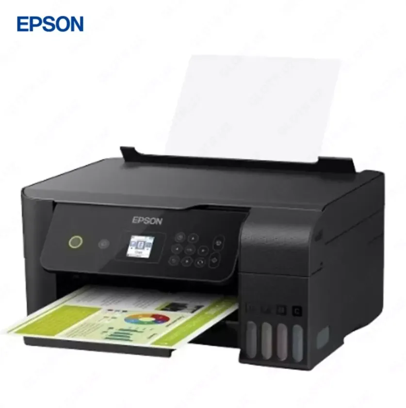 Струйный принтер Epson L3160, цветной, A4, USB, Wi-Fi, черный#2