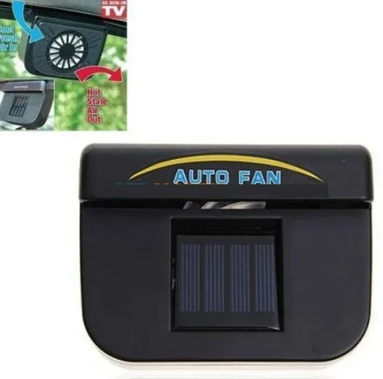 Auto Cool Fan aerokuleri (quyosh energiyasi bilan ishlaydigan avtomatik fan)#3
