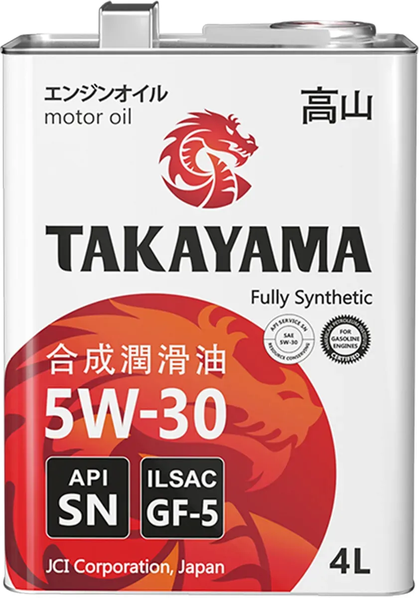 Моторное масло TAKAYAMA 5W-30 Синтетическое 4 л#2