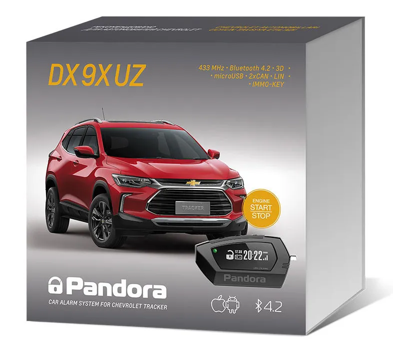 Pandora автомобил сигнализация DX 9X UZ#1