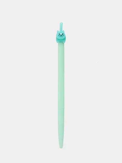 Шариковая ручка Hatber Color Cats, автоматическая, синяя, 0.6 мм, 24 шт#1
