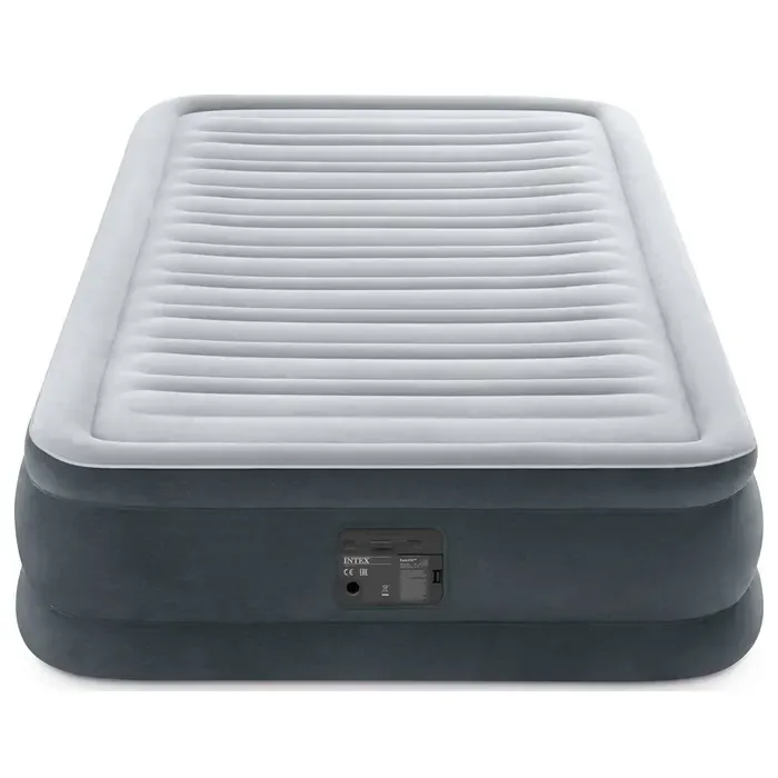 Надувная кровать Intex 67766 с насосом Comfort-Plush 99х191х33 см#1