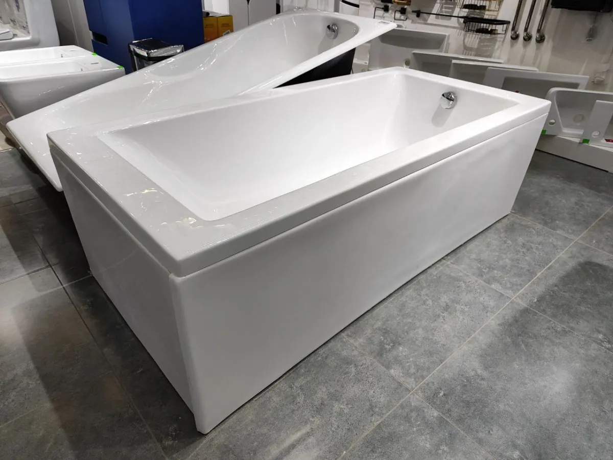 Прямоугольная акриловая ванна 80x110#1