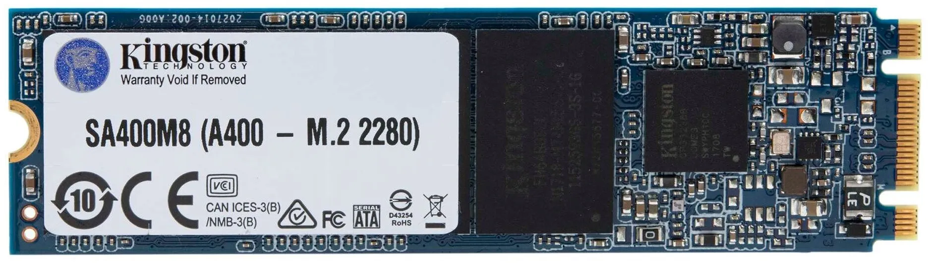 Твёрдый накопитель SSD M.2 Kingston SA400M8/240G | 240 GB#1