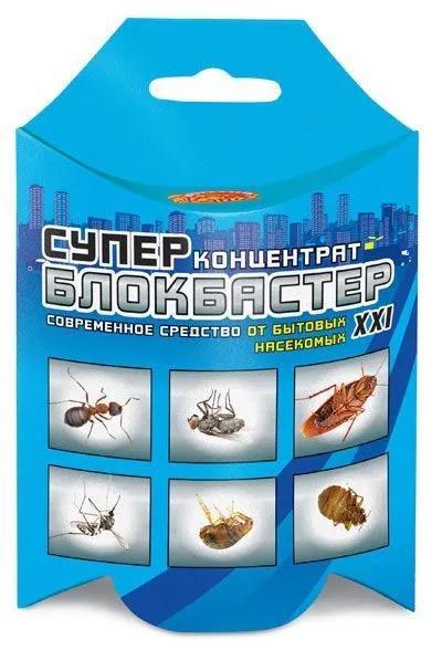 Суперконцентрат от бытовых насекомых Блокбастер XXI#1