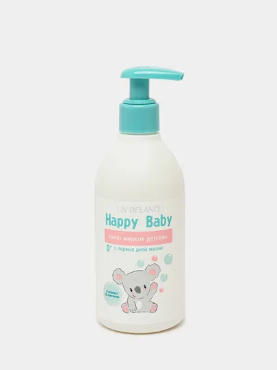 Жидкое мыло для детей Liv Delano Happy Baby, с первых дней жизни, 300 г#1
