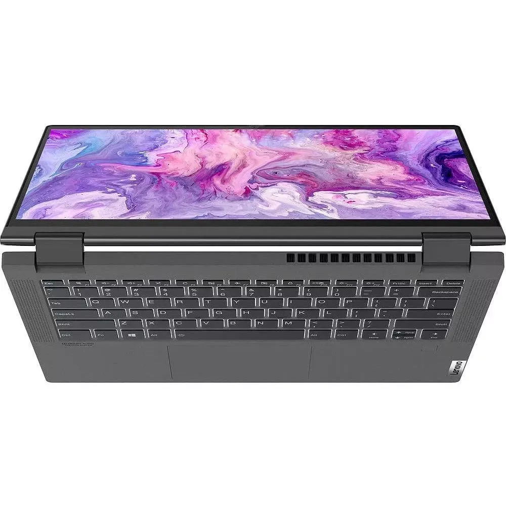 Ноутбук Lenovo IdeaPad Flex 5 14IIL05 / 81X10009US / 14.0" Full HD 1920x1080 IPS / Core™ i7-1065G7 / 16 GB / 512 GB SSD / GeForce MX330#1