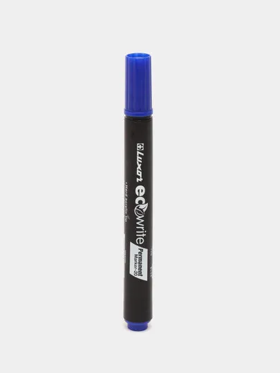 Перманентный маркер Luxor EcoWrite 20, синий#1