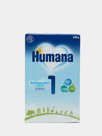 Молочная сухая смесь Humana Anfangsmilch 1, с рождения, 600 г#1