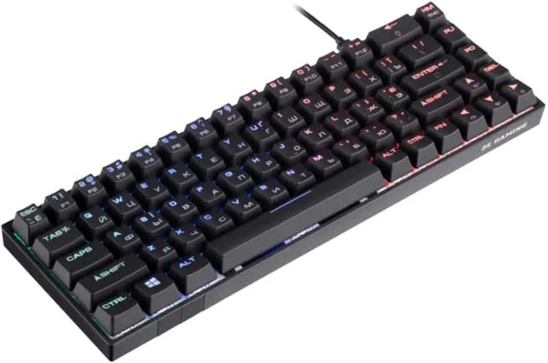 Игровая клавиатура 2E GAMING KG370 RGB black#1