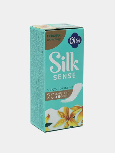 Прокладки Ola! Silk Sense Daily Deo Золотистая лилия 20шт#1
